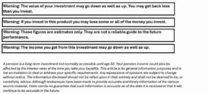 Warnings and Disclaimer