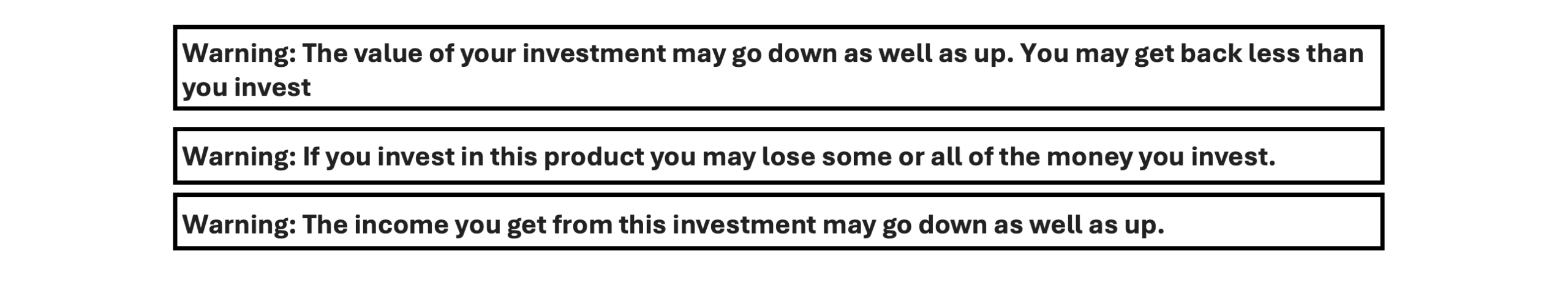 Warnings - What is an ARF Warnings - What is an ARF